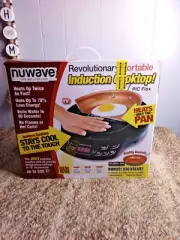 NUWAVE Revolutionary Portable Induction Cooktop #30242 with Fry Pan - NEW