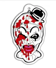 5 pc Pendant Planar Resin Hair Bow Center Flatback 1260155 Horror Clown Mime