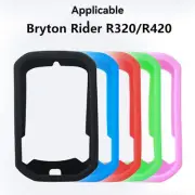 Watch Silicone Protective Case + Tempered Film Cover for Bryton Rider R320/R420