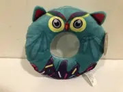 Doughnut Critters Plush Toy Toy Works New w/ Tag Owl Bird