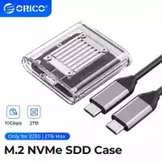 ORICO NVMe Enclosure for PCIe SSD Mini 2230 M.2 SSD Case NVMe Enclosure 10Gbps