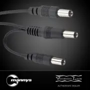 Voodoo Lab PPY Voltage Doubler Cable - 2.1mm Standard Centre Negative Polarity (
