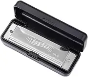 Harmonicas for Adults Beginners - Mouth Organ Harp | Toy Mundononica for Children, Blue Traveller Music Maker, 10 Hole 20 Tone Sound Device for Tots for Beginners and Early Childhood Lessons