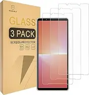 [Mr.Shield] [3-Pack] Screen Protector For Sony Xperia 5 V [Tempered Glass] [Japan Glass with 9H Hardness] Screen Protector