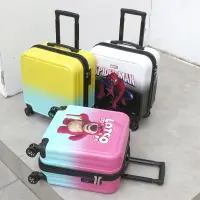 在飛比找蝦皮商城精選優惠-兒童行李箱/旅行箱 20吋卡通塗鴉拉桿箱 密碼箱 輕量~ 輕