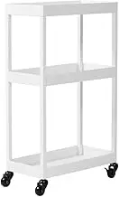 4020WG Furniture Wagon 4020 Wagon, No Assembly Required, Made in Japan, Non-Relaxing Frame, White