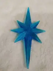 Large Aqua Star of Bethlehem for Ceramic Christmas Trees.