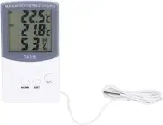 Indoor Outdoor Thermometer, Accurate Digital Hygrometer Indoor Thermometer Humid