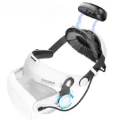 10000mAh Battery Head Strap with Adjustable Distance Compatible with Quest 3