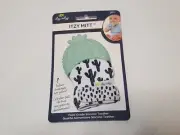 Itzy Ritzy Infant Baby 3M+ Green Cactus Silicone Teether Itzy Mitt NEW