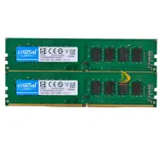 Crucial 2x 16GB 2RX8 PC4-2400T DDR4 19200MHz 288Pin DIMM Desktop Memory 32GB RAM