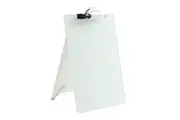 Quartet Desktop 21.5x30cm Easel Dry-Erase Glass Surface Board Frameless White