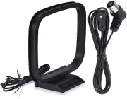 Bingfu 75 Ohm FM Antenna and AM Loop Antenna For Bluetooth Home Stereo Receiver
