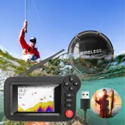 Wireless Sonar Underwater Depth Sounder With Fishing Detector 3.5in Fish Finder