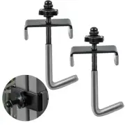 2 Pack Metal J-Hook for Attach Climbing Stick, Rustproof Hunting Steps