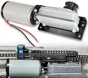 225008 Motor & Gear Housing fit for BAL Accu-Slide Cable Slide Out System - RV Slide Out Gear Box and High Output Motor, Replace Part# ‎R25076-1 R25075