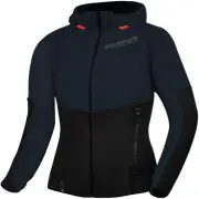 Daybreaker Ladies Grey Motorcycle Zip Hoodie
