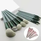 13pcs/set Blush Brush Set Plastic Gentle Texture Delicate Handle Plastic