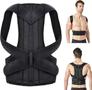 Posture Corrector, Back Posture Corrector for Men&Women, Back Straightener Posture Corrector Back Support Brace Posture Corrector Improve Back Pain, Spine Corrector, Adjustable Posture Trainer(M)