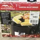 masterbuilt 160610-14ss Charcoal Bullet Smoker 395 Sq Inch Cooking New Sealed
