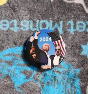Trump Presidential Candidate 2024 Button Pin