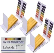 3 Pack pH.1-14 Test Paper Extensive Test Paper Litmus Test Paper 240 Strips pH Test with Storage Case for Saliva Urine Water Soil Testing Pet Food and Diet pH Monitoring (3 Pack with Storage Case)