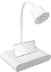 20W Flower UV LED Nail Lamp, 360 Rotatable Gooseneck Lotus Flash Cure Light with