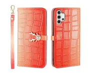 For Samsung Galaxy A32 5G Cover Wallet (Not for 4G) - Red