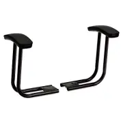 HON� T-Arms for ComforTask Series Swivel Task Chairs, Black