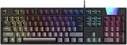 Laser Mechanical Gaming Keyboard with Red Switches, RGB Backlight, Anti-Ghosting, Plug & Play - PC Gaming Keyboards for Enhanced Performance