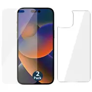 2 Pack Soft Pet Film Screen Protector for Apple iPhone 14 Pro Max Front and Back