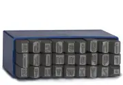 GRAVUREM-S Standard Letter Punch Set (LOWER CASE) a-z + .(Full-Stop) 27 pcs/ 5mm