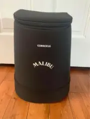 Corckcicle Eola Bucket Cooler black backpack Malibu