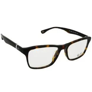 【RayBan】雷朋 光學鏡框 膠框眼鏡 RB5279F 2012 55mm 橢圓方框眼鏡 玳瑁色