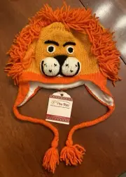Lion Vive Bien Youth Winter Wool Knit Beanie NEW With Tags