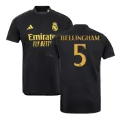 Official adidas Real Madrid Jude Bellingham #5 23/24 Third Jersey IN9846 Size L