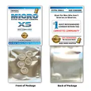 SMALL MINI CONDOMS Gag Joke Christmas Stocking Stuffer Party Xmas Auto Corvette