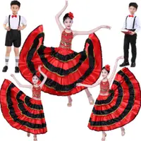 在飛比找蝦皮購物優惠-兒童表演服現代舞臺表演服 鬥牛士舞蹈服 男童西班牙鬥牛舞蹈服