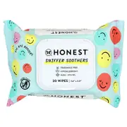 The Honest Company, Sniffer Soothers, Fragrance Free, 30 Wipes