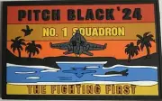 1 Squadron (R) Pitch Black 2024 RAAF PVC Patch Australia Limited