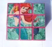 Disney Princess/Marvel Spiderman Puzzle Cube 2.75 in Wide Age 3+ NEW SEALED