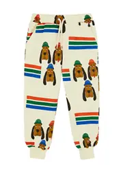 Mini Rodini Kids Bloodhound Printed Cotton Sweatpants - Multi Multi 80/86 (12 months)