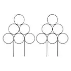 Unique Decorative Plant Support Frame for Vertical Growth of Climbing Plants