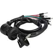 Ignition Barrel Key Switch for TRX350 OEM TRX 350 86 87 4X4 ATV Motorcycles Accessories Electric Door Lock Plug Ignition Key Switch Replaces PP Moto Motor Ignition Key Switches