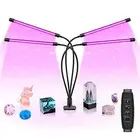 LED Black Light 4 Head 40W UV Light Fixture with Clamp 395-405nm UV Gooseneck La