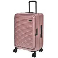 在飛比找博客來優惠-【SWICKY】24吋前開式奢華旅途系列旅行箱/行李箱(玫瑰