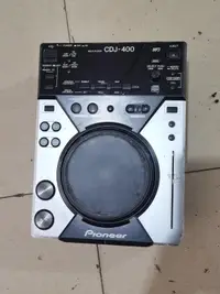 在飛比找露天拍賣優惠-現貨先鋒 CDJ-400 打碟機,插電無反應,拆開看,有進水