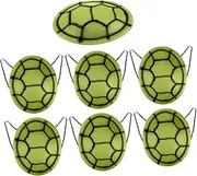 Vaguelly Halloween Turtle Shell Costumes 7pcs Kids Sea Turtle Costumes Eva Shell Props