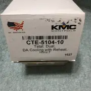 KMC CTE-5104-10 - 2X3 T'stat: Dual,Da with Reheat, Horiz F. NIB