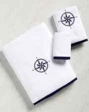 Montague & Capulet Compass 3pc Towel Set